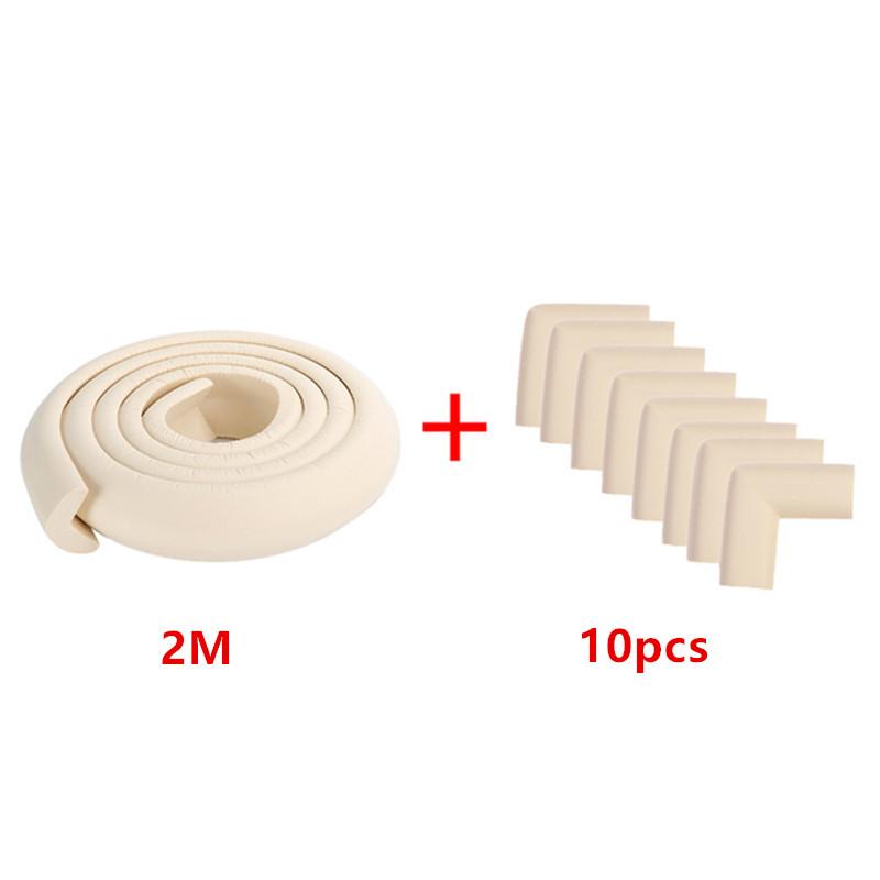 

Защитный уголок для детской безопасности, защита детей, мебельные углы, угловая защита, защитный уголок для стола, набор лент для безопасности детей 2M+10PCS