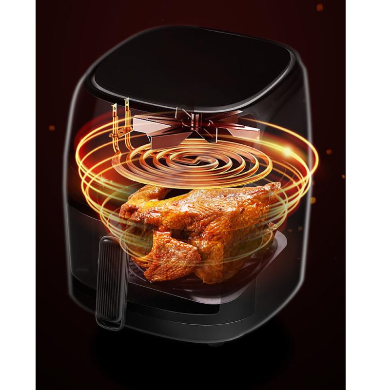 Air Fryer 8l Family Size With Shutoff For Healthy Cooking