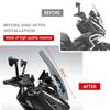 For Zontes 368G 368 G 2024 2025 2026 Motorcycle Windshield Windproof Deflector Windscreen Wind Air Panel Aerodynamic Accessories
