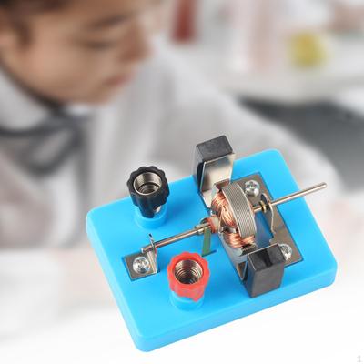Kids Electricity Electric Motor Learning Physical Experiment Set Crafts Educational Toy for Birthday