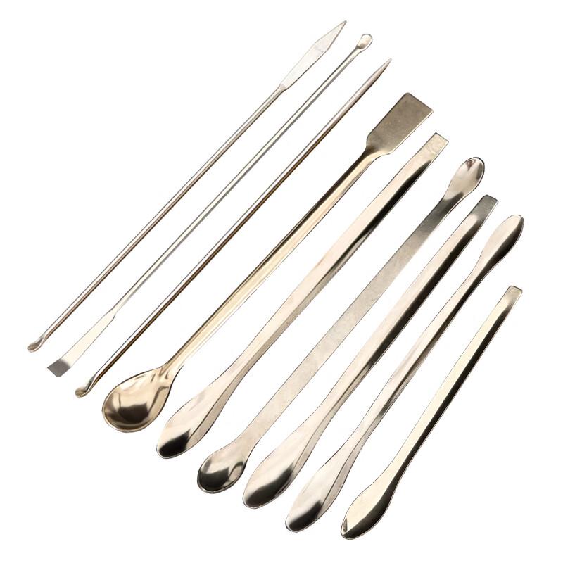 Stainless Steel Lab Spatula Set