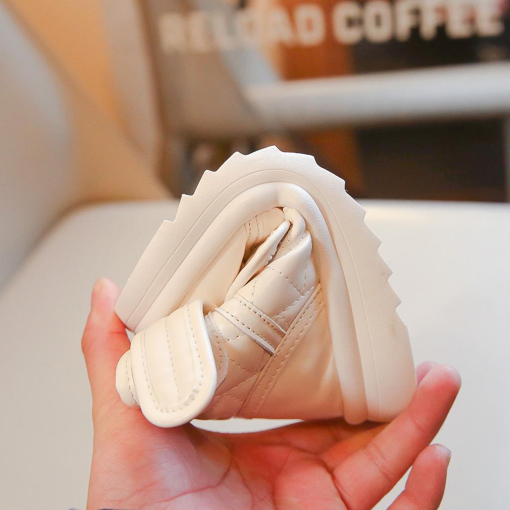 Snow boots for children and women 2025 winter new thickened and velvet large cotton baby shoes waterproof and non-slip outer wear men's cotton shoes