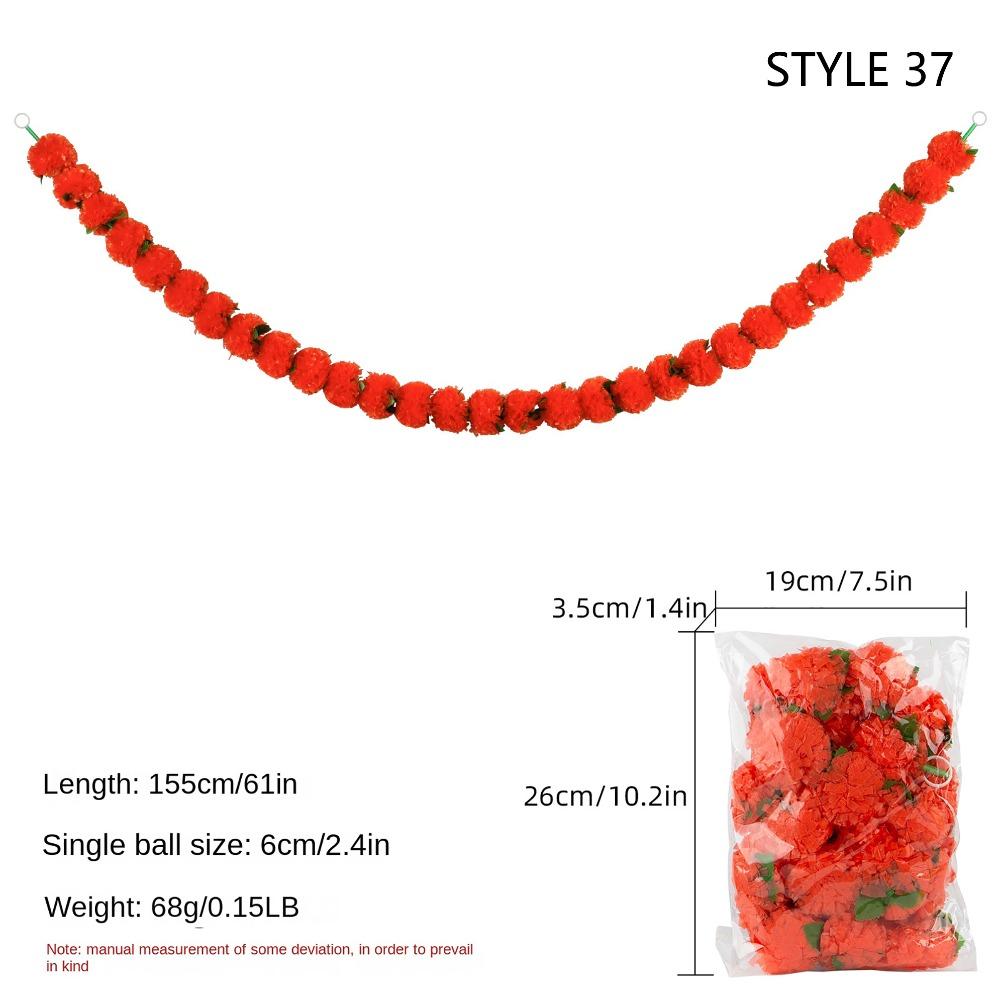 Indian Style Fake Plant 140-160cm Home Party Decor For Halloween Day of The Dead