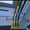 35kV Fully Insulated Purple Copper Power Station Busbar with IP68 Protection for High Current Transformer Connection.