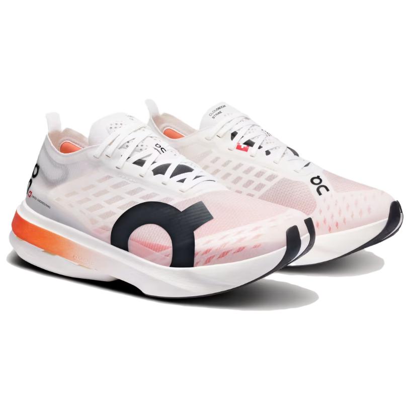 ON  Cloudboom Strike White Black Women Sneakers 3WE30470462