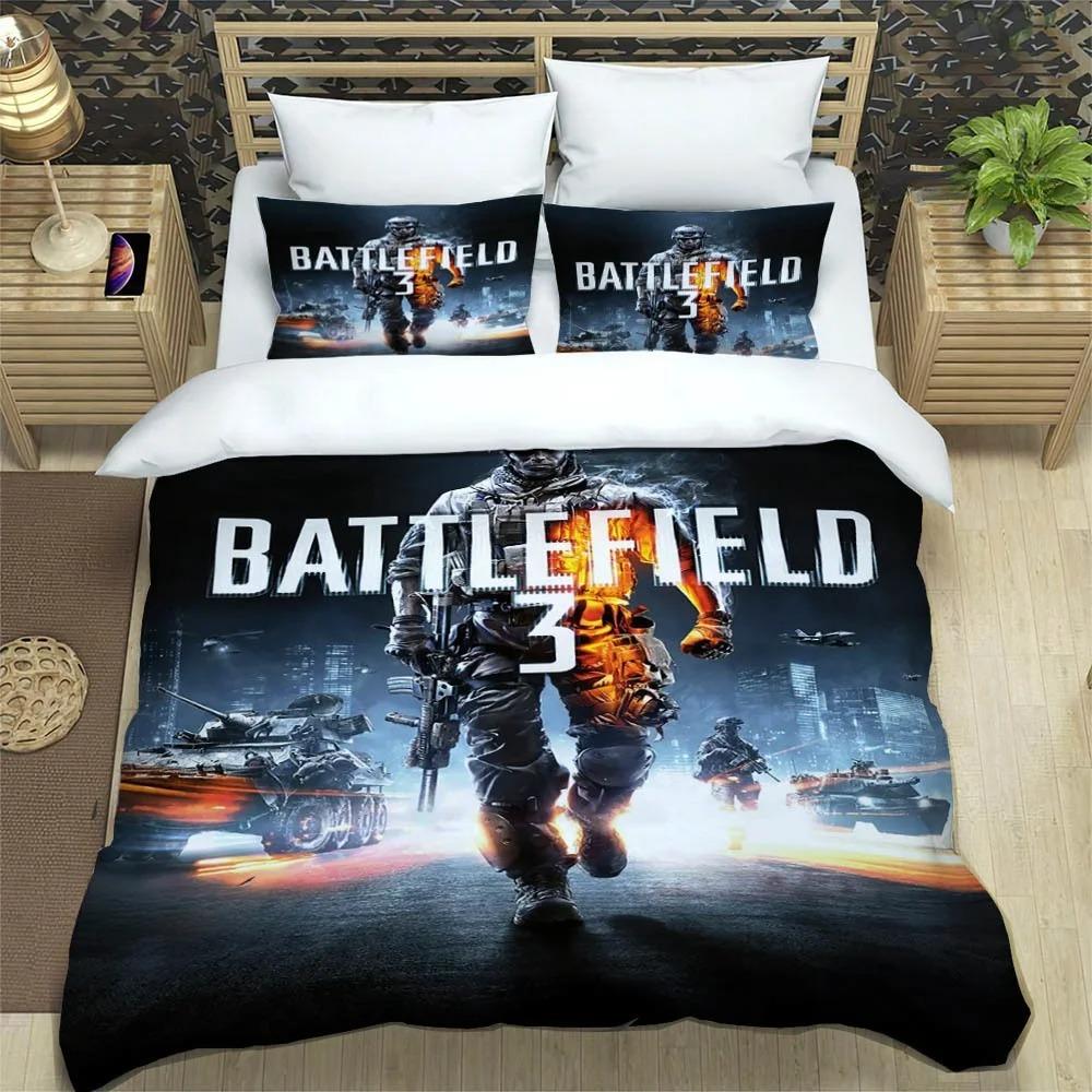 Game Battlefield 3d Pint Bedding Sets Exquisite Bed Supplies Set Duvet Cover Bed Comforter Set Bedding Set Luxury Birthday Gift