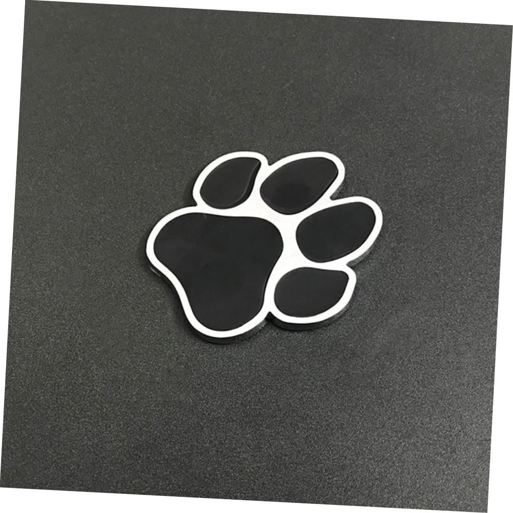 CLISPEED 2pcs Car Sticker Cool Car Sticker Pet Paw Car Sticker