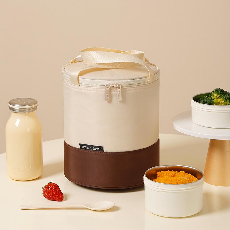 

Thickened Aluminum Foil Insulated Waterproof Lunch Bag for Office