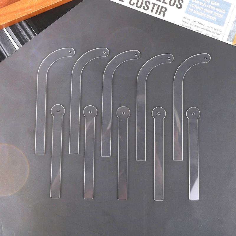 1/5 Stück Klarsicht Acryl Ohrring Display Halter Ständer Ohrring Trageeffekt Stab Ohrstecker Schmuck Anprobierstab