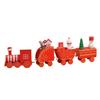 Multicolor Christmas Train Cartoon Animal Mini Christmas Tree Train  Ornament