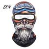 Head Protection Face Mask Funny Old Man Ski Mask, Full Neck Coverage Balaclava, Quick Drying Windproof Cover for Outdoor Cycling Sports Shield