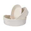 Handwoven Cotton Rope Boat-Shaped Storage Basket for Cosmetics, Snacks, and Sundries