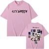 Alex Warren Little Orphan Alex Live Tour 2026 Graphic T Shirt Unisexs Clothing Vintage Hip Hop Tshirts Summer Cotton Tshirt Tops