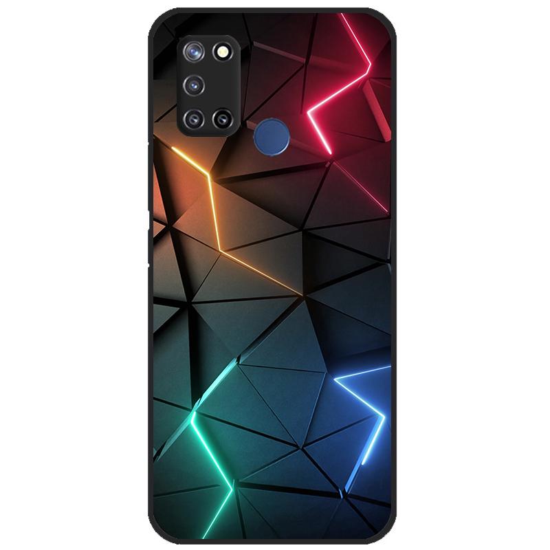 For OPPO Realme 7i Case Sunset Soft Silicon TPU Back Cover For OPPO Realme 7i 7 i RMX2103 Phone Cases Fundas Realme7i Bumper 6.5