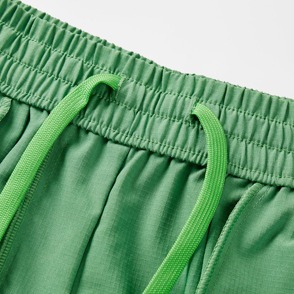 adidas Versatile Lace-Up Solid Color Comfortable Five-Point Casual Shorts Women Shorts Green JI6011