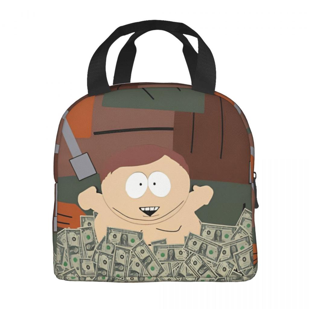 Southpark TV Show 2025 Thermal Insulated Lunch Bag for Work Portable Bento Box Thermal Cooler Lunch Boxes