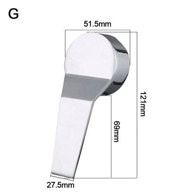 Chromowana Rączka Baterii 35mm/40mm Metalowa Pokrywa Wymienna Dźwignia Baterii Ciepła Zimna Wymiana Rączki