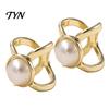 Round Pearl Brooch Metal Scarf Ring, Exquisite Buckle Clip for Women, Decorative Pin Pin, Fashion Scarves Ring Slide Silk And Shawls Lightweight