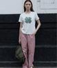 Yansisi Clover 90S T-Shirt - White