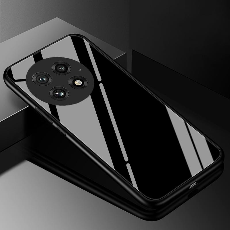 For Oneplus 13 13R Case Cover Tempered Glass Cases for Oneplus Ace 5 Pro Nord 4 13Pro Hard Back Bumper For Oneplus 13R ACE5 PRO