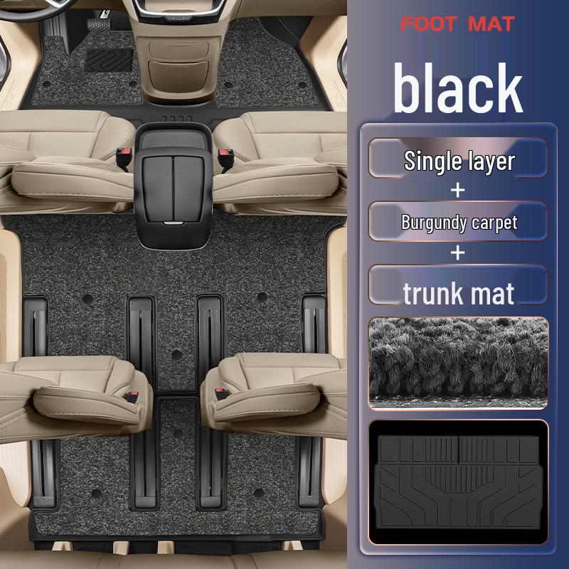 Suitable TPE Floor Mats for Buick GL8: Full Coverage for Lu Zun, Business Class, and PHEV Models