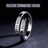 Retro Faith Men And Women Trendy Personality Line Finger Open Letter Old F D4X0