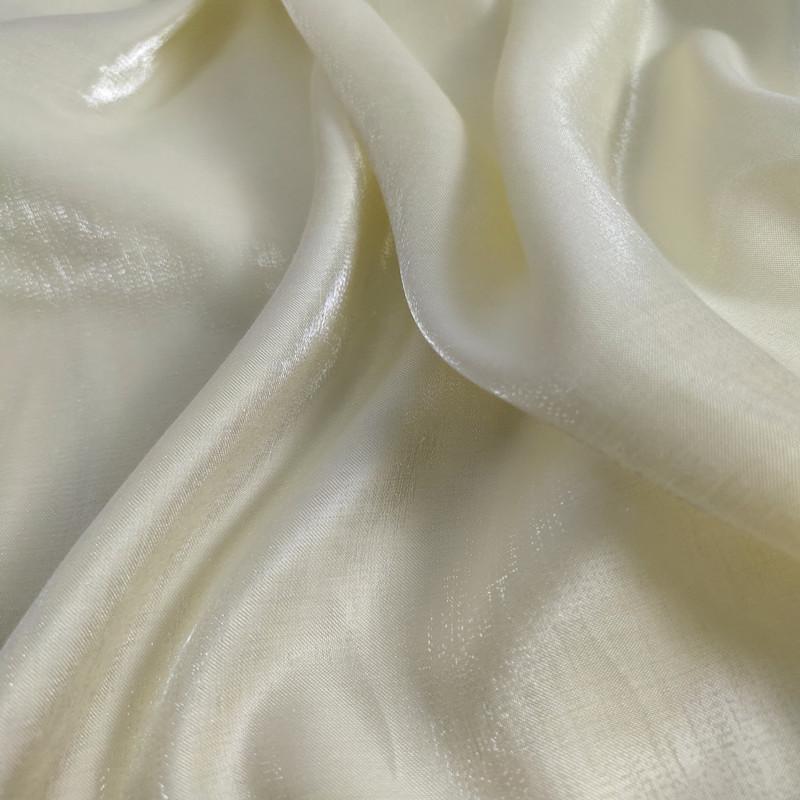 Barevné sklo Hedvábný satén Gradient Látkové šaty Svatební Světle glazovaný satén Hanfu Látka Diy Mořská panna Tkanina na pozadí Ubrus