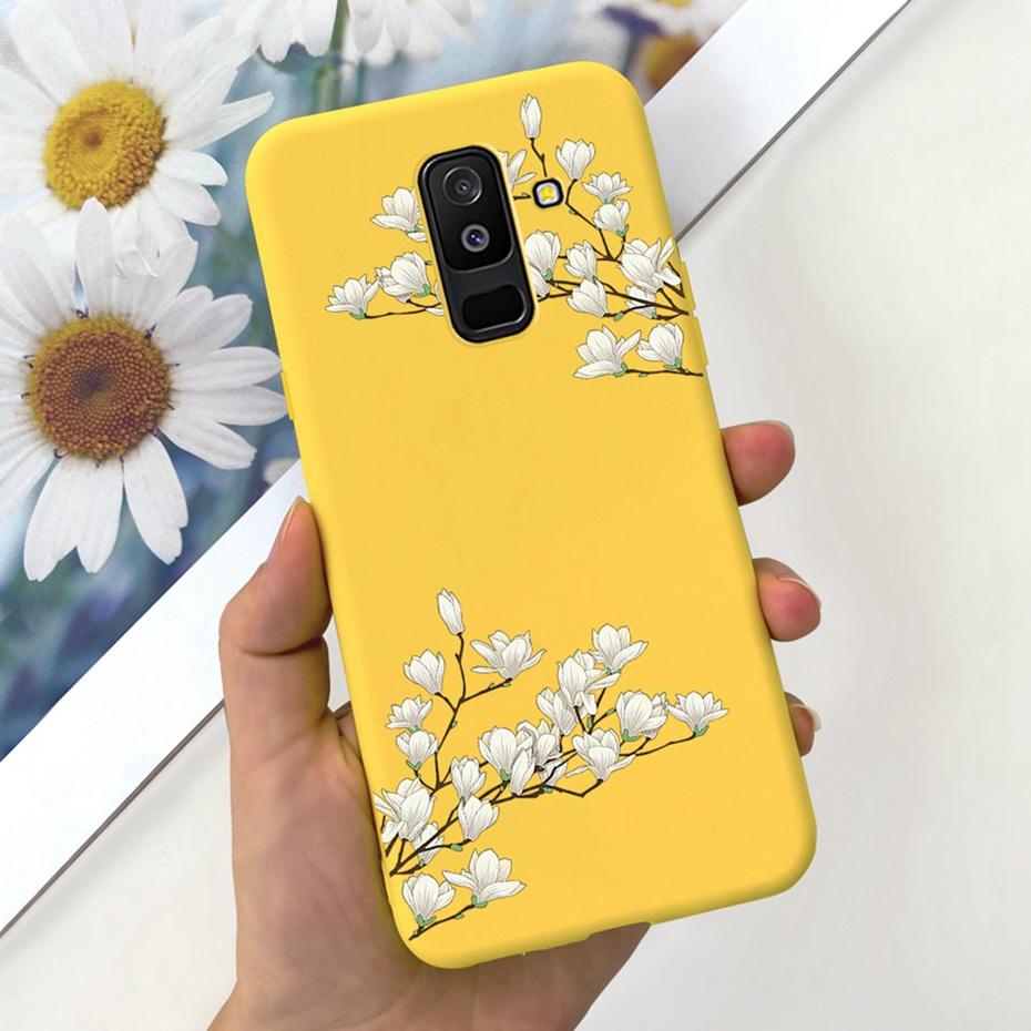 Fashion Case For Samsung Galaxy A6 Plus 2018 Soft Silicon TPU Back Cover For Samsung A6 2018 A 6 A6+ A6plus Phone Cases
