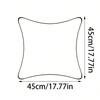 Modern Simple Heart Shape Plush Pillow Covers, 17.7*17.7 Inch (No Filling), Fabric Home Decor For Bedroom, Living Room, Office, Holiday Decorations