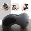 Multifunction U-Shaped Sponge Core Neck Pillow Slow Rebound Soft Travel Pillow for Sleeping Cervical Health Massage Nap Pillows