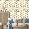 Mango Wallpaper White, Cream and Gold for Living Room and Bedroom 50x1000