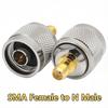 Kupfer Messing HF Koaxialstecker SMA zu TNC UHF N Stecker Buchse PL259 SO239 Konverter Antennenadapter