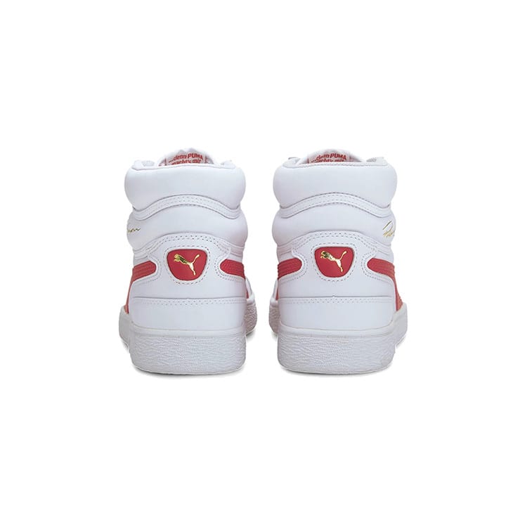 Puma Ralph Sampson Mid 'White High Risk Red' 370847-15