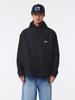 Kijun Men Check Hoodie Shirt Navy