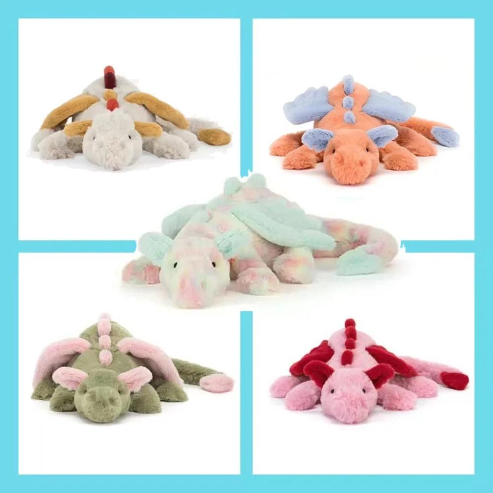 NEW Jc Plush Toy Dragon Series Children Cute and Warm Birthday Gift Children Soothing Toy Cute Stuffed Animal for Kids Dragon