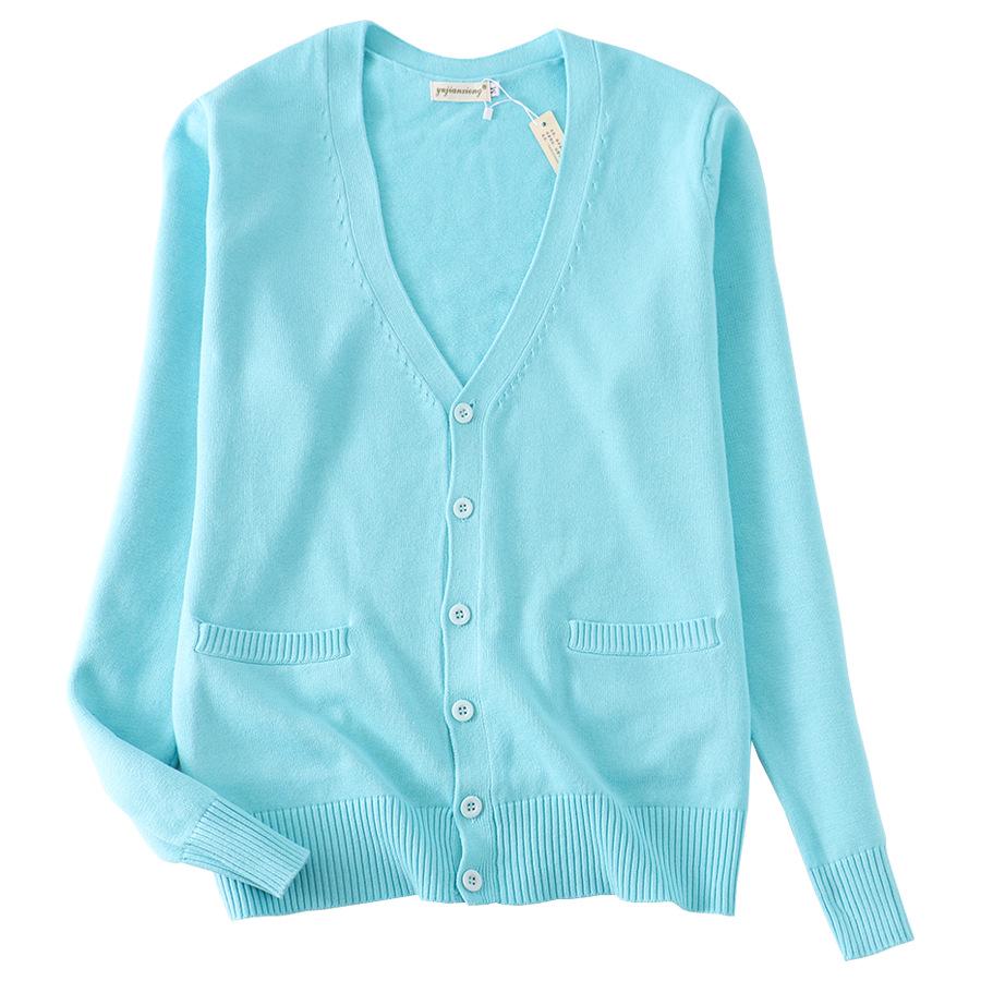 Japanese JK Style Soft Knit Cardigan Sweater for Students