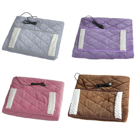 Portable Heating Blanket USB Powered Heated Shawl Wraps Winter Warm Electric Scarf Blanket