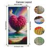 Diy Diamond Mosaic Love Tree Landscape Large Size Diamonds Painting Full Drill Rhinestone Embroidery Jewelry Cross Stitch Kits Wall Decor