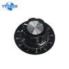 1 Set Potentiometer Knob MF-A03 Dial Knob + MF-A03 Bakelite Knob 6.4mm with Scale Plate Sheet Scale Digital, for 3590S