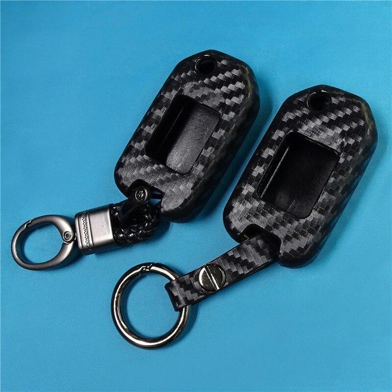 3-Tasten-Silikon-Autoschlüssel-Fob-Taschen-Abdeckungsfall für Honda Civic CR-V HR-V Accord Jade Crider Odyssey 2015- 2018 Fernbedienungsschutz