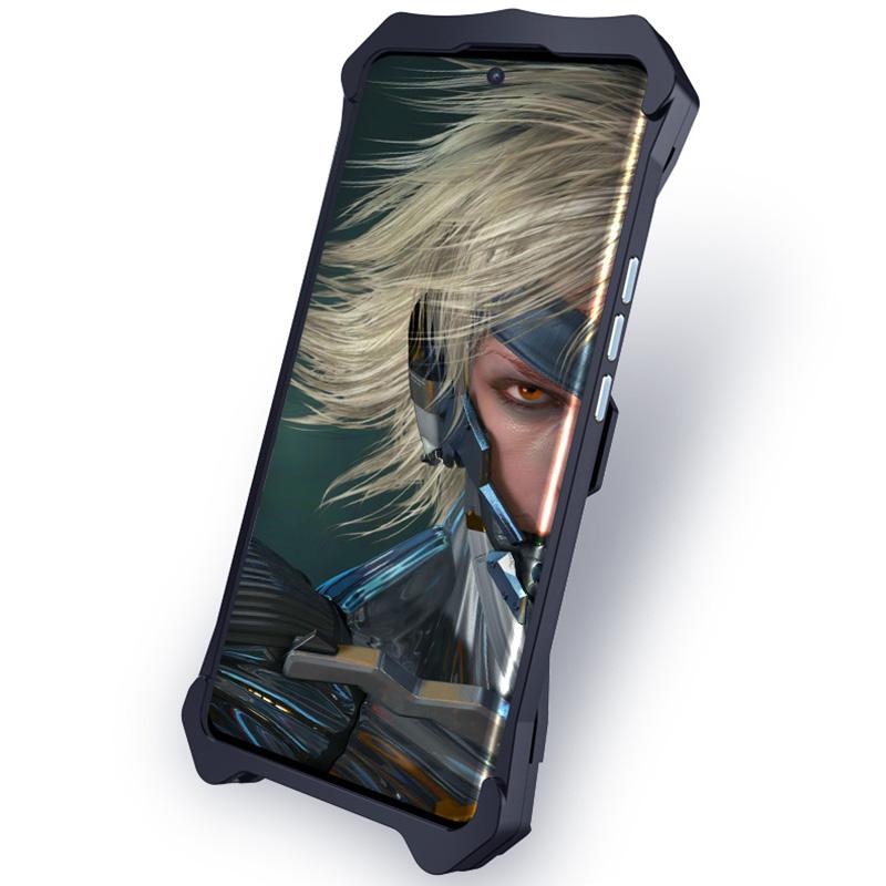

For vivo iQOO 11S 5G Shockproof Aluminum Alloy Phone Case Anti-Scratch Phone Defender Cover A