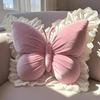 8 Colors Princess Butterfly Pillow for Office Living Room Bedroom Car Sofa Cushion Home Decor Decorative Pillow