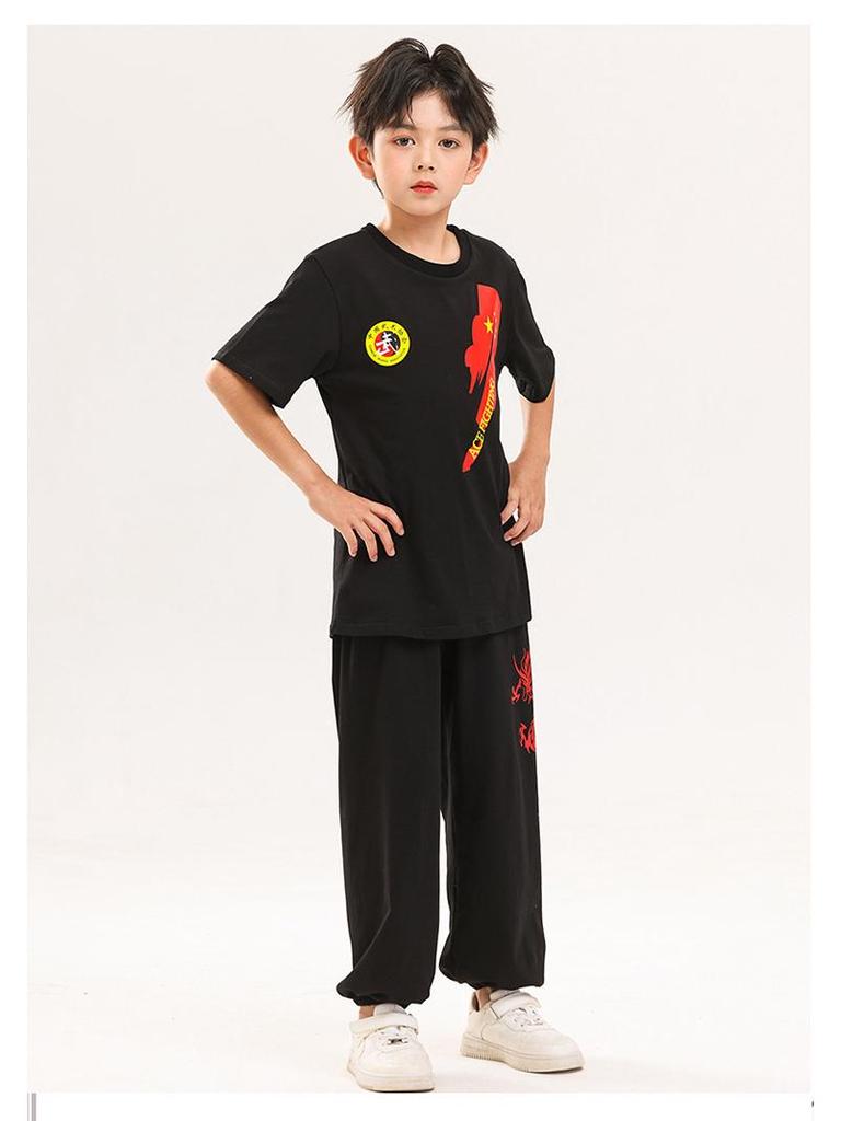 Kids' Professional Sanda & Muay Thai Training Set - Short Sleeve