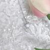 S925 Sterling Silver Bow Pendant with PT950 Plated 1 Carat D Color Moissanite Necklace for Women - Light Luxury.