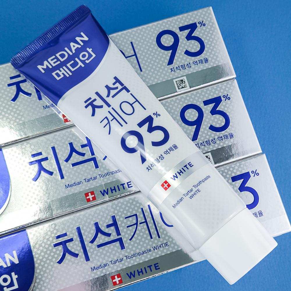 Median 93% Pokročilá zubní pasta proti zubnímu kameni 120g*3ks