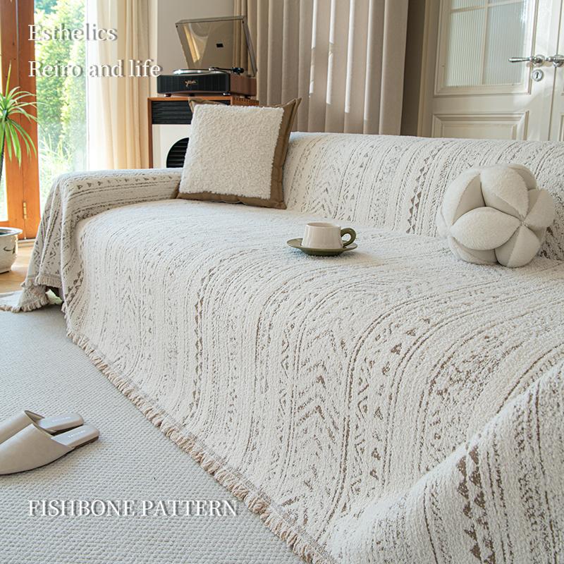 

Чехол на диван с полной защитой Водонепроницаемый и устойчивый к царапинам Толстый шенилл для 2/3/4-местной гостиной 130x180cm