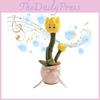 Plush Flower Singing Toy With Dancing Talking Repeating Multifunctional Tulip