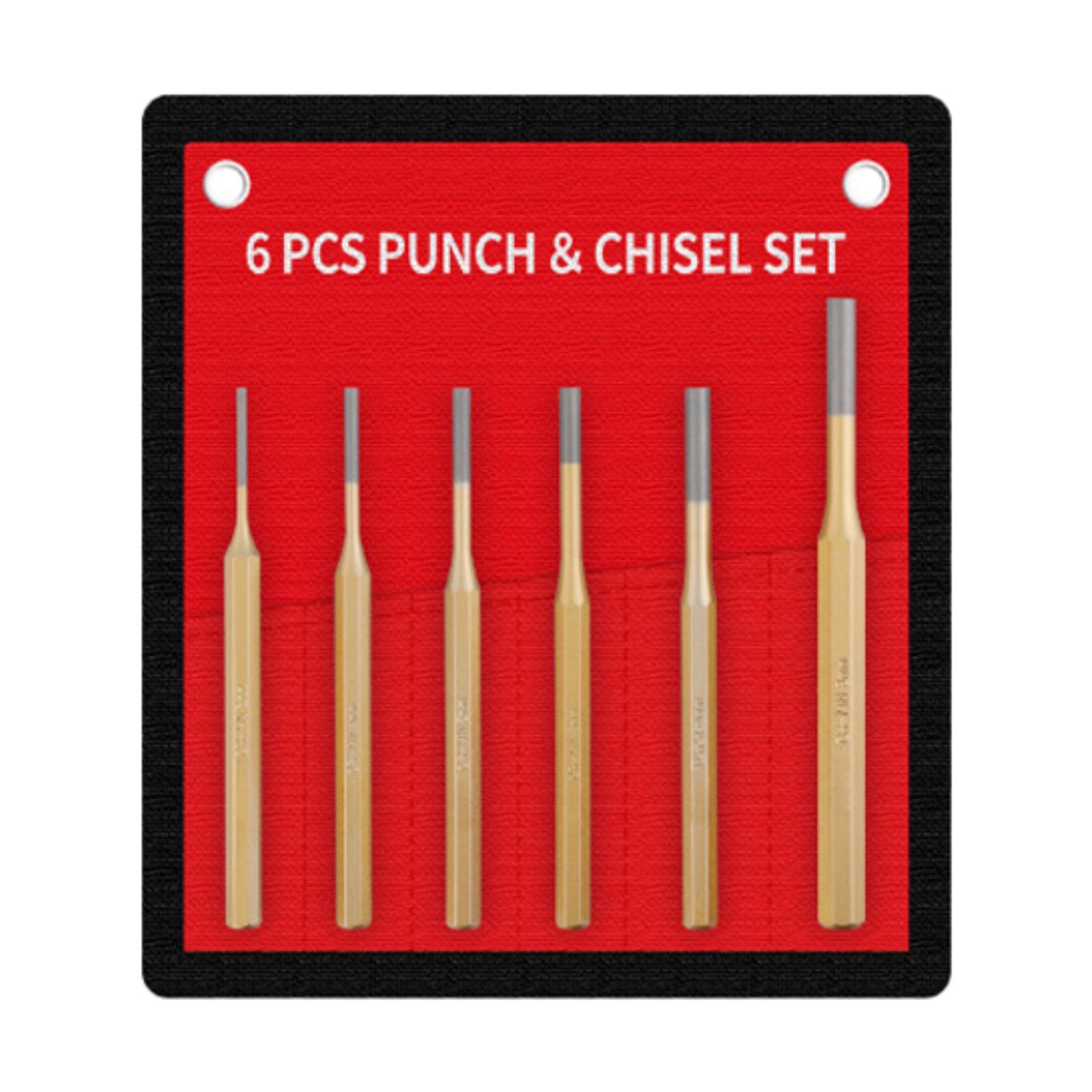 Набор холодных зубил 6 шт. Плоское зубило, центральное зубило, лезвия зубил, гаечный ключ, ручной набор зубил для резьбы по камню для плотников, ручные инструменты