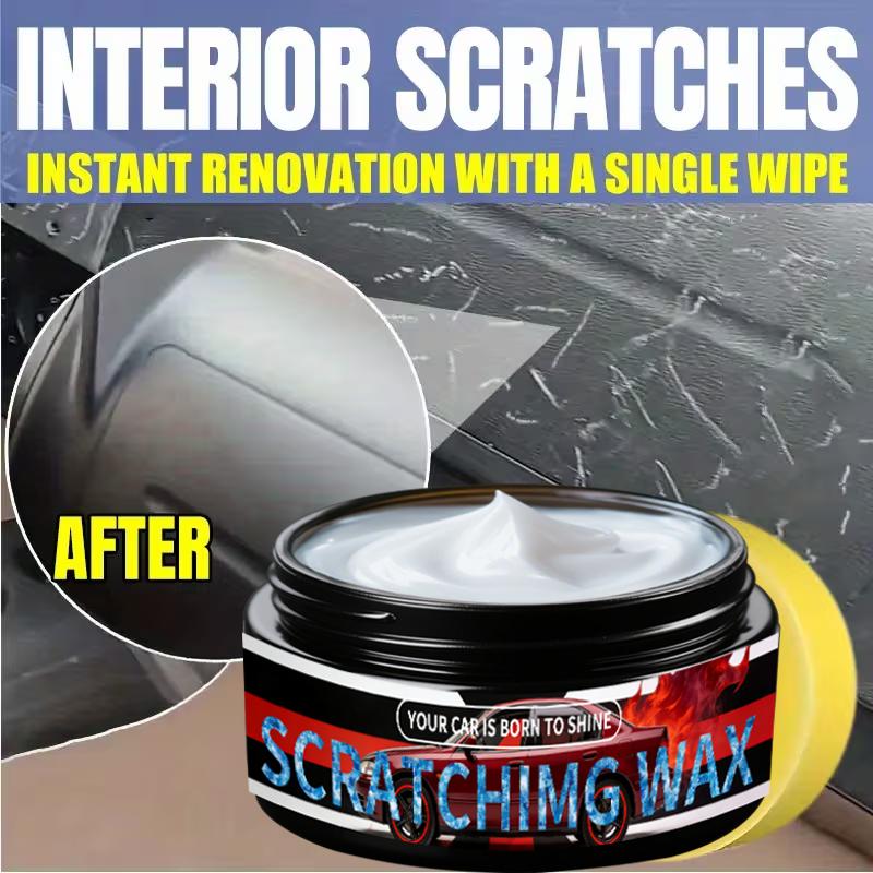 Auto Plastic Part Plating Crystal Renovation Wax - Car Black Interior Trim & Dashboard Gloss Restorer - Anti-Aging Whitening Pre