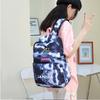 3Pcs/set Cartoon Demon Hunters Printed Backpack with Lunch Bag Pencil Case for Teenager Girl Boy Large Capacity Waterproof Bookbag Gift Mochila